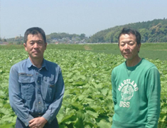 生産者の村上さん、奥田さん